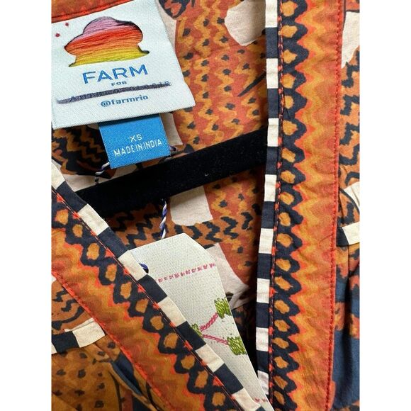 FARM Rio Multicolor Patterned Mini Dress - Picture 9 of 9